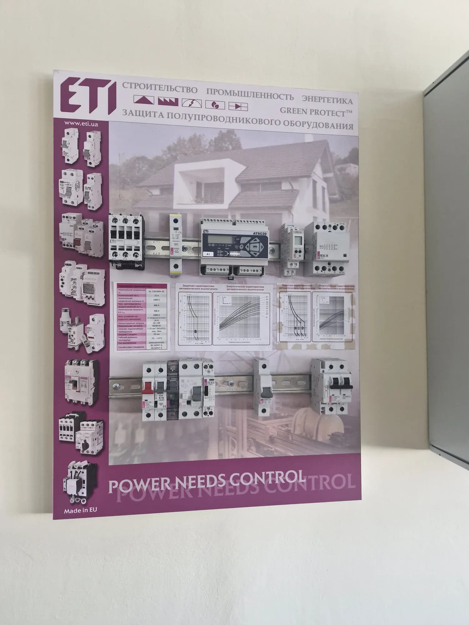Лабораторія інноваційних систем електрозабезпечення ETI ТОВ «ЕТІ Україна» G3) Електрична інженерія